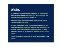 Tablet Screenshot of maaikedelaat.nl